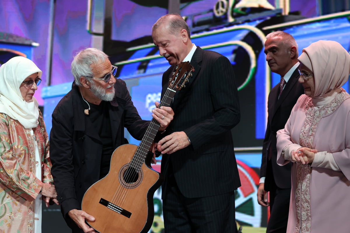 Cumhurbaşkanı Erdoğan, Yusuf İslam'ın konserine katıldı