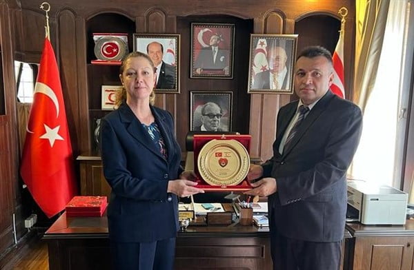 TEMAD'tan K.K.T.C Gaziantep Başkonsolosu Demirel'e ziyaret