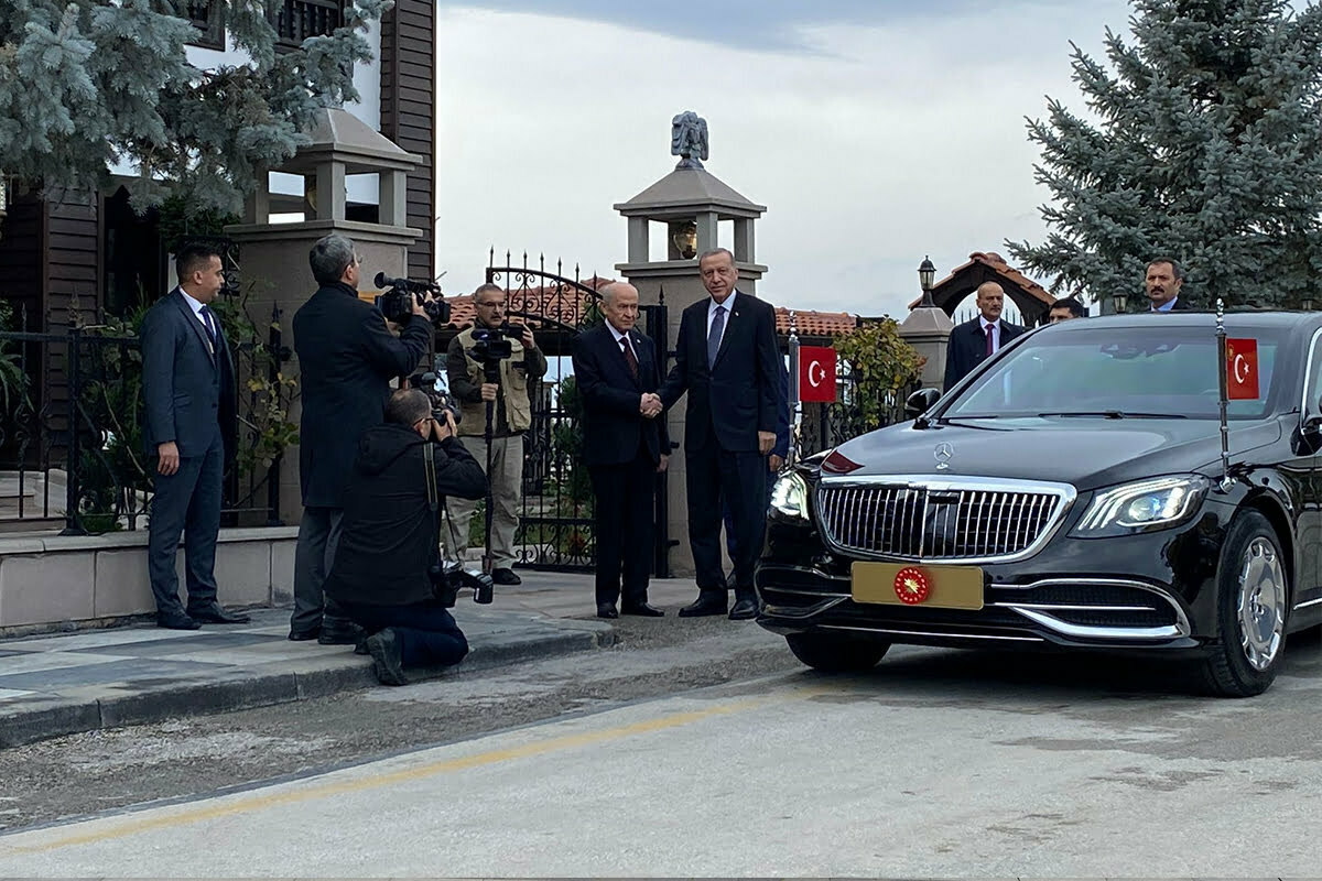 Cumhurbaşkanı Erdoğan-Devlet Bahçeli görüşmesi başladı