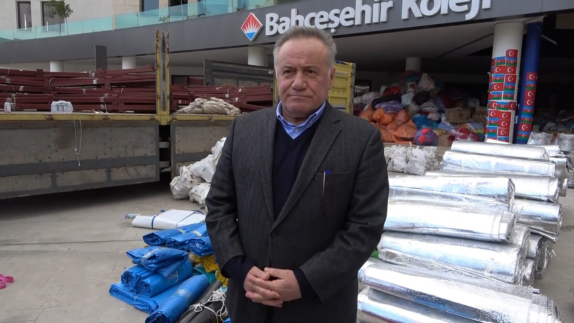 BUEK Başkanı Enver Yücel ’den depremzedelere büyük destek