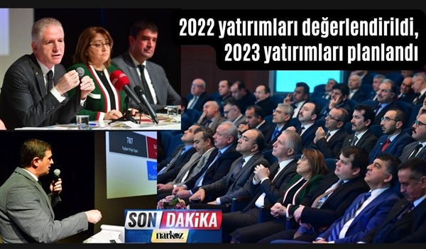 2022 yatırımları değerlendirildi, 2023 yatırımları planlandı