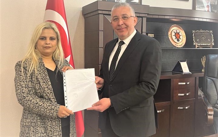 Sema Diler AK Parti Gaziantep Milletvekili Aday Adaylığı başvurusunu yaptı