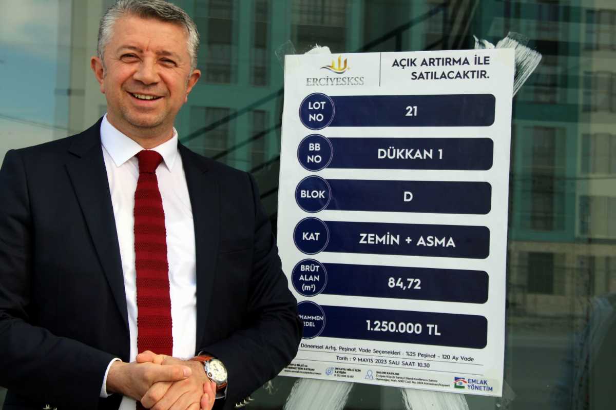 Emlak Yönetim Mobilyakent'te 26 iş yerini ihale ile satacak