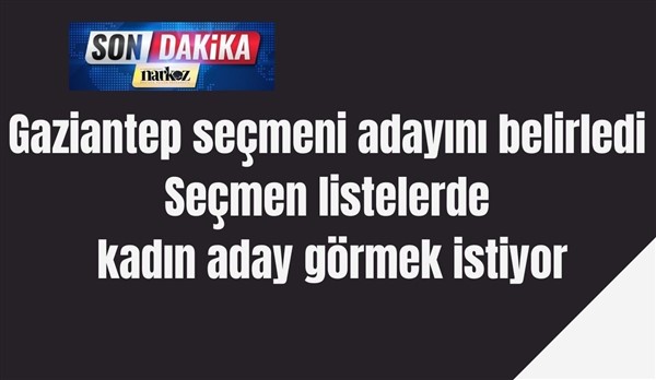 Gaziantep aday adayı