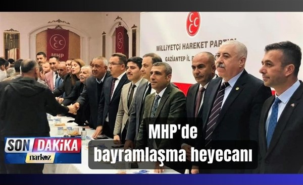 Gaziantep Milliyetçi Hareket Partisi'nde bayramlaşma