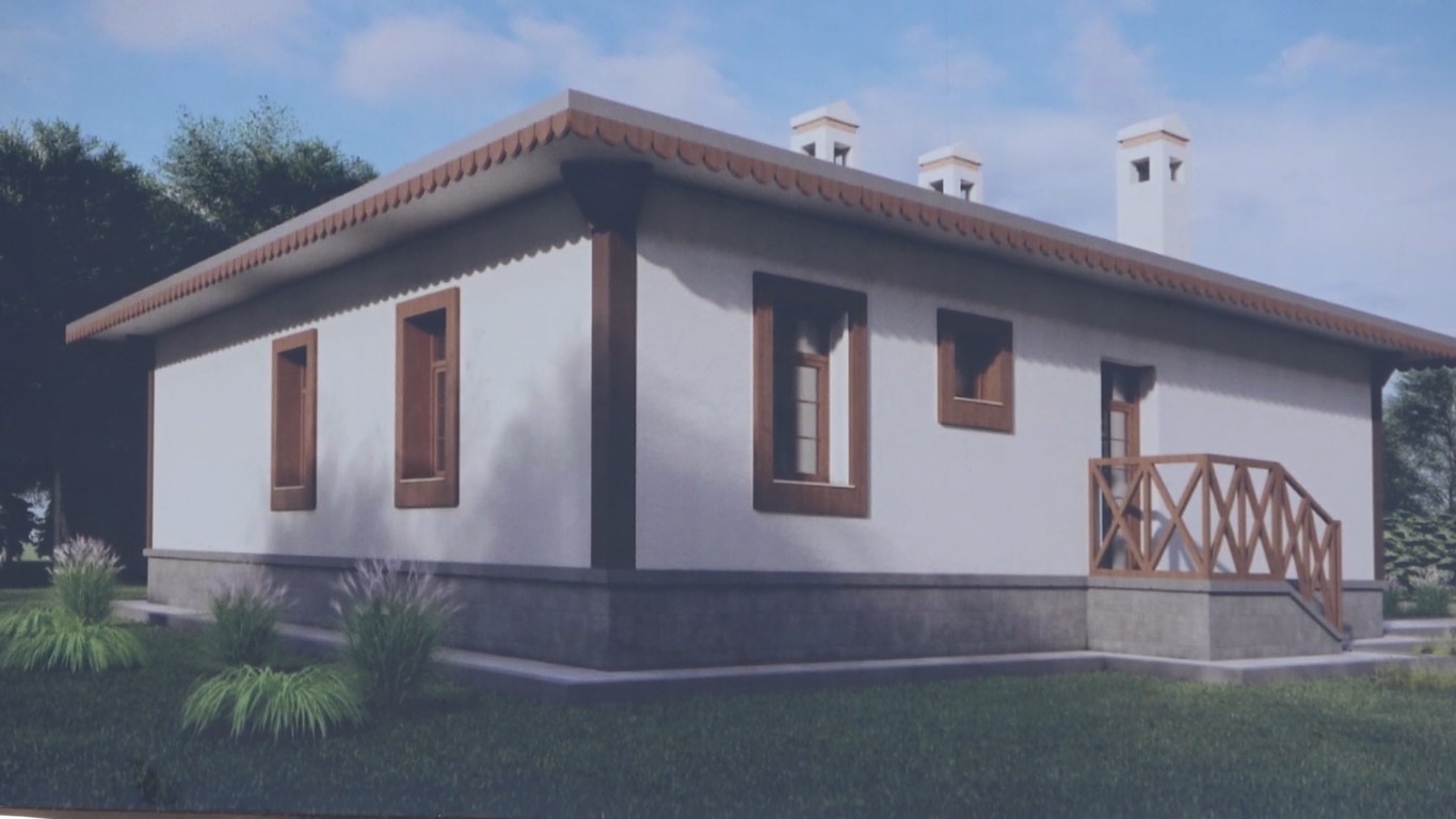 Temeller atıldı, köy evleri inşa ediliyor Temeller atıldı, köy evleri inşa ediliyor