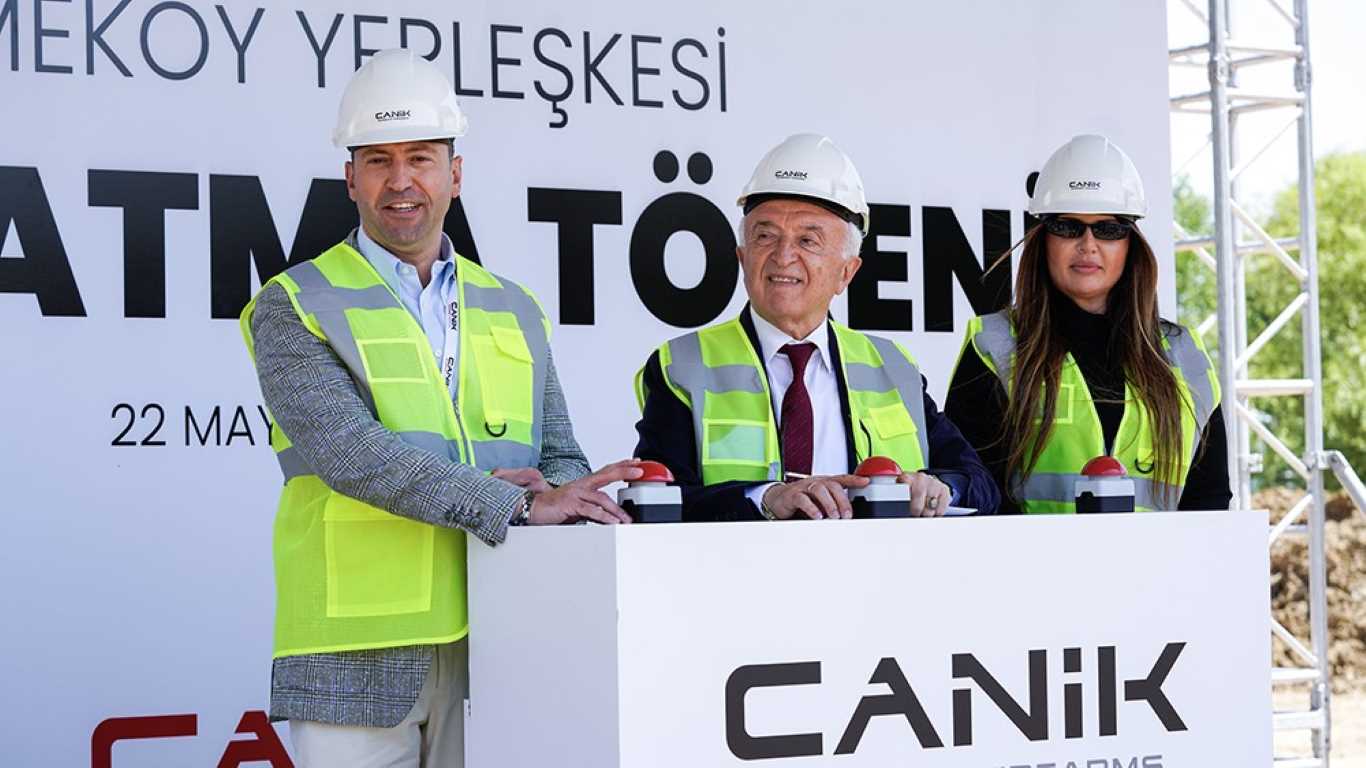 CANiK ’in yeni genel merkezinin temelleri atıldı