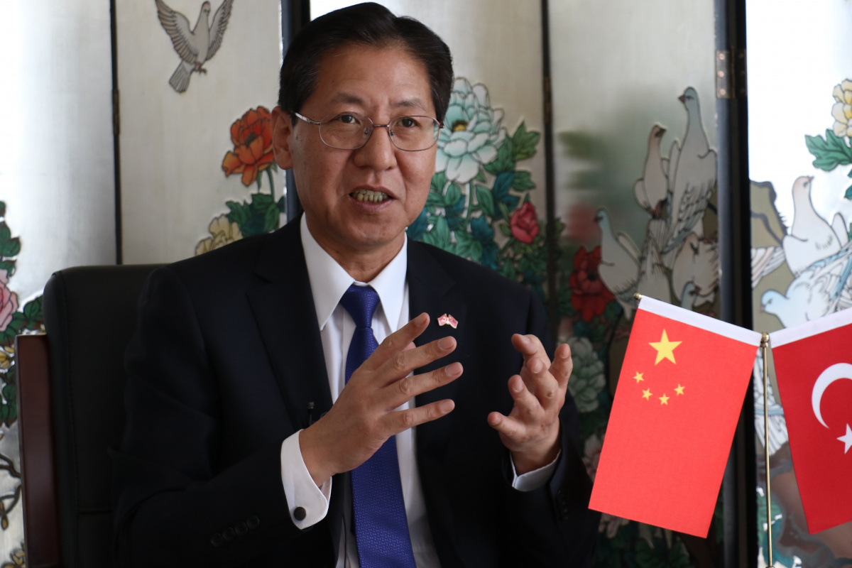 Çin’in Ankara Büyükelçisi Shaobin: 'Dış güçlerin Türkiye ’nin iç işlerine karışmasına karşı çıkıyoruz'