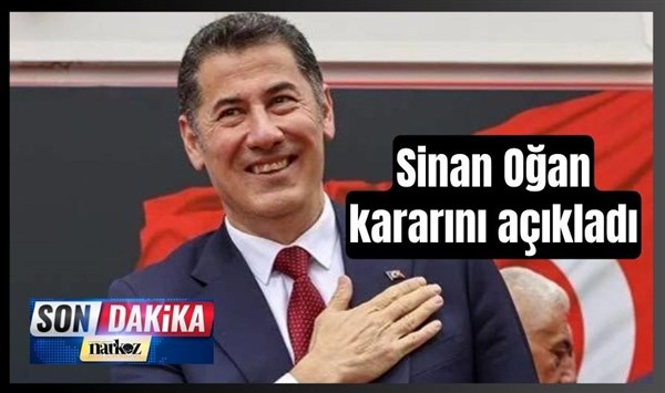 Sinan Oğan, "Recep Tayyip Erdoğan" dedi
