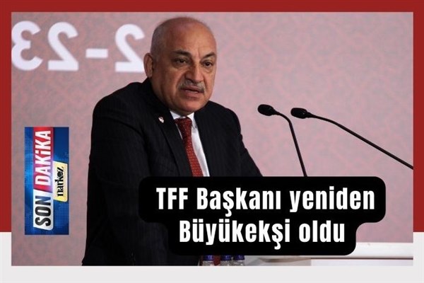 Büyükekşi, yeniden TFF başkanlığına seçildi