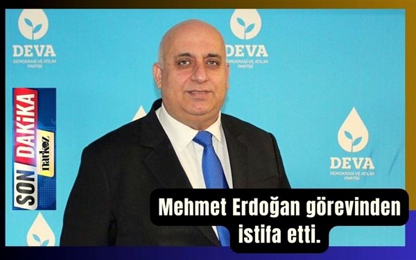 Deva Partisi'nden şok istifa