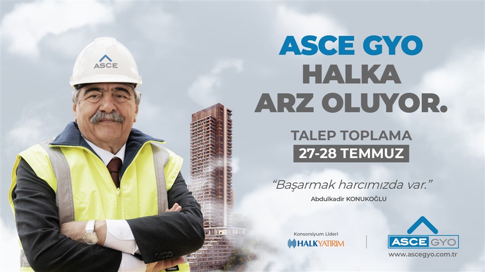 ASCE GYO halka arzda talep toplama ne zaman?