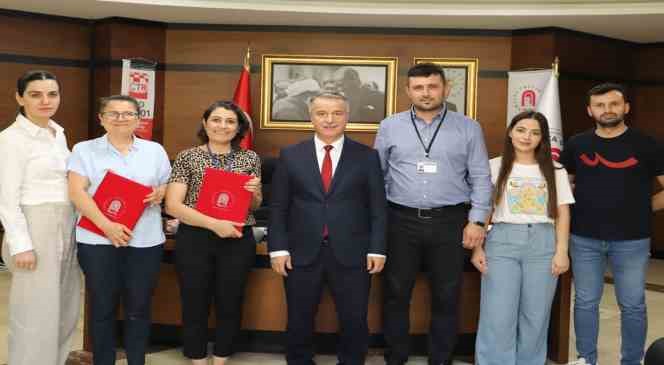 Amasya Üniversitesi ’nden giyim firmasıyla şiddetle mücadele için işbirliği
