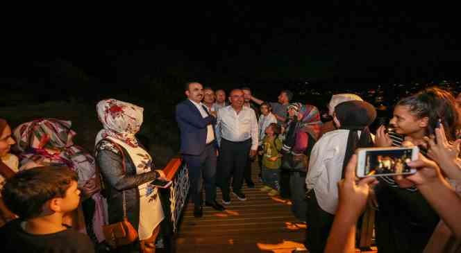 Meram ’da Kızlar Kayası ’nın açılışı gerçekleştirildi
