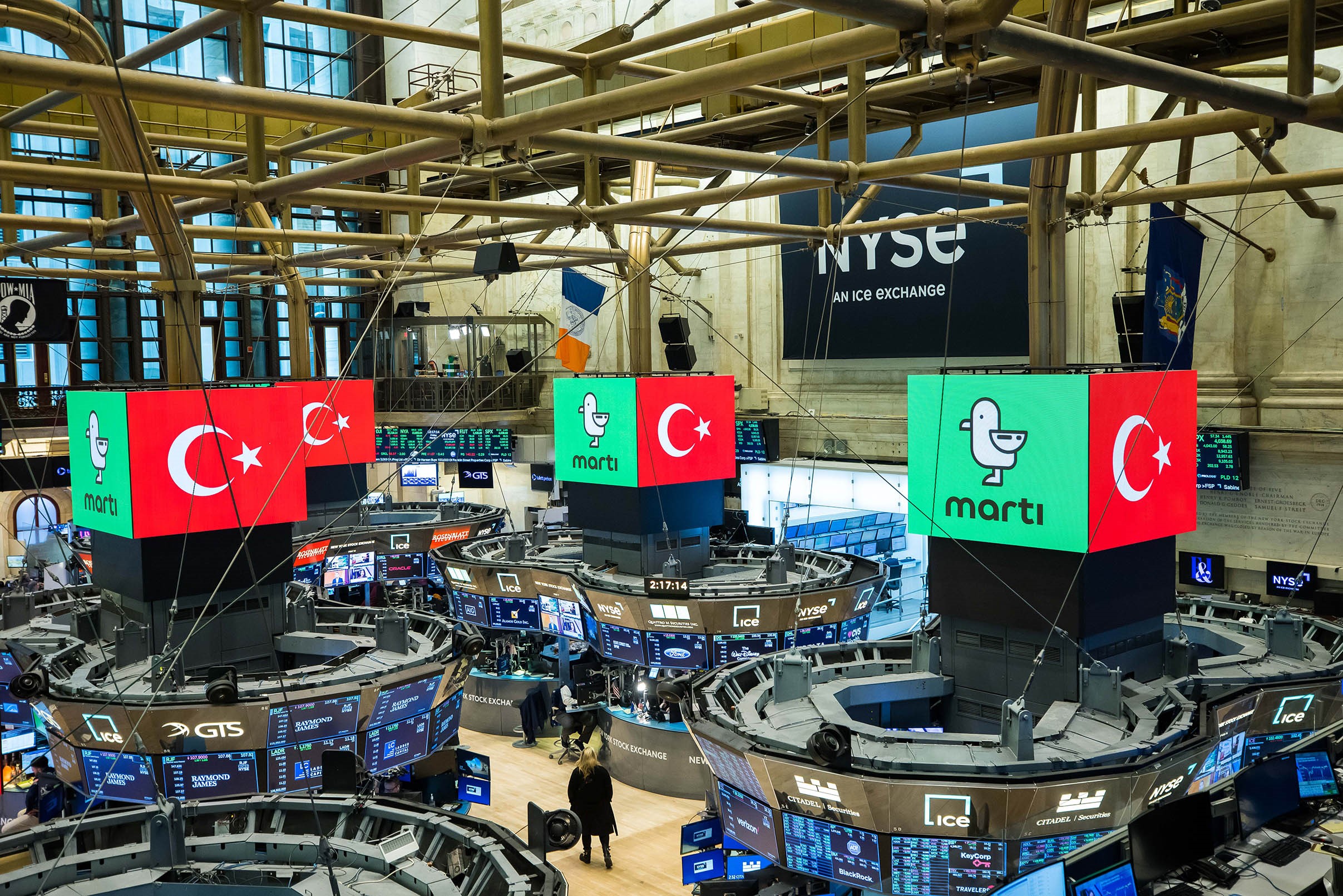 New York Borsası ’nda gong Martı için çalacak