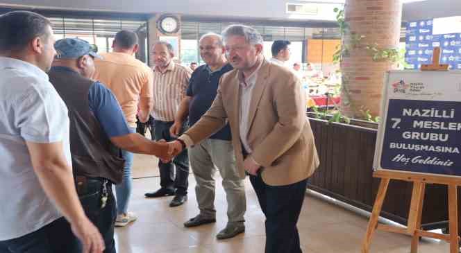 NTO, Nazilli 7. Meslek Grubu ile buluştu NTO, Nazilli 7. Meslek Grubu ile buluştu