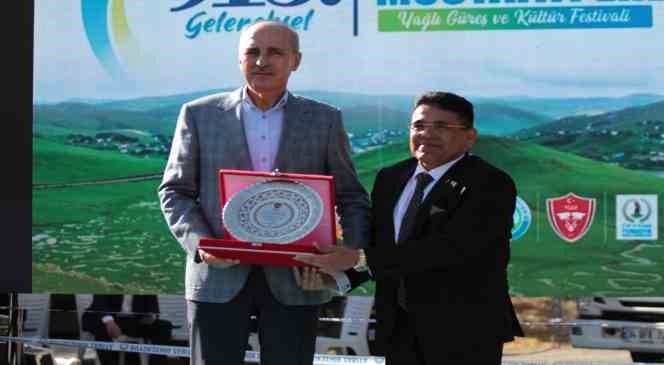 TBMM Başkanı Kurtulmuş, 915 ’inci Güreş Festivali ’ne katıldı
