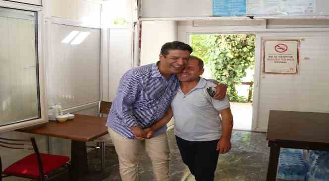 Başkan Genç, esnafın derdini dinledi
