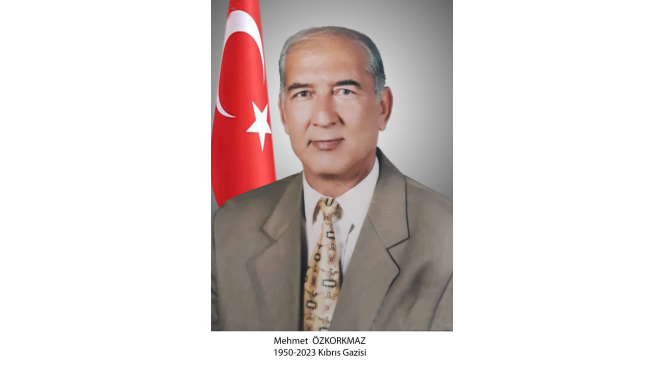 Kıbrıs gazisi Mehmet Özkorkmaz son yolculuğuna uğurlandı

