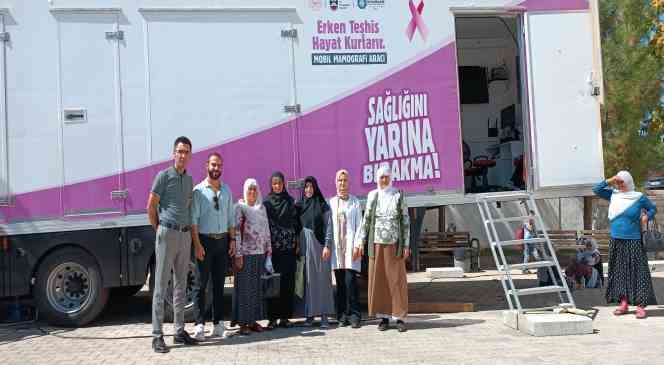 Mobil kanser tarama aracı Dicle ’de hizmet vermeye başladı
