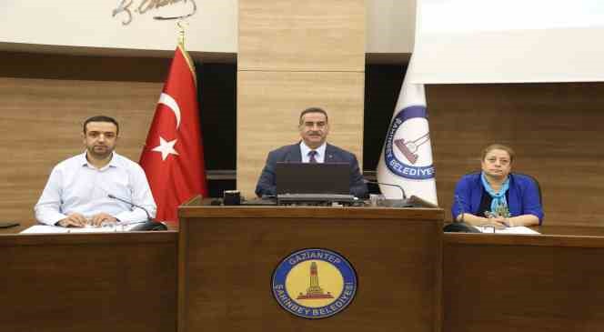 Şahinbey Belediyesi Ağustos ayı meclis toplantısı yapıldı
