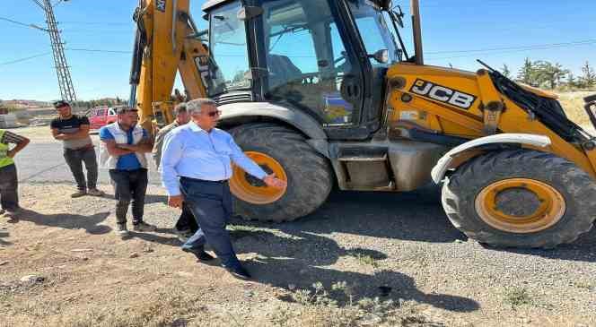 Yazıhan ’da doğalgaz çalışmaları sürüyor Yazıhan ’da doğalgaz çalışmaları sürüyor