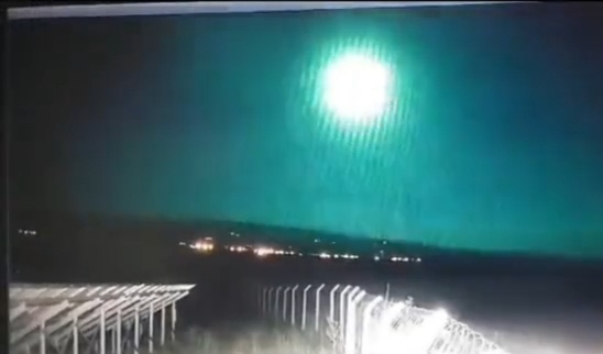 Gaziantep'te  meteor heyecanı