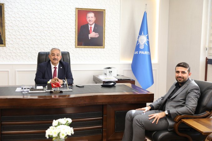 Kubba, AK Parti Gaziantep İl Başkanı Çetin'i ziyaret etti