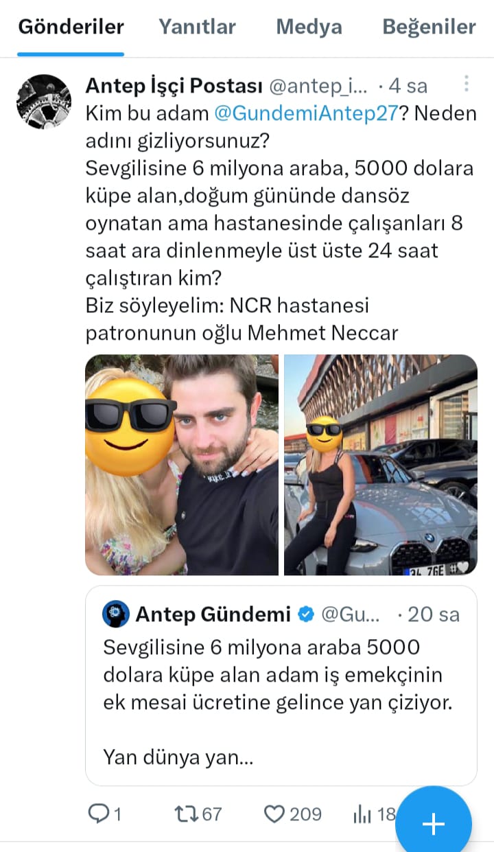 NCR Hastanesi'nin prensi sosyal medyada gündem oldu
