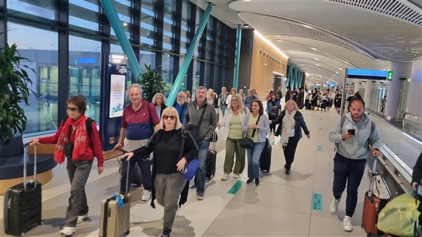 İsrail vatandaşları İstanbul’a geldi