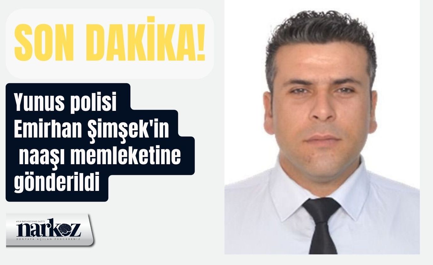 Kazada şehit olan yunus polisi Emirhan Şimşek'in naaşı memleketine gönderildi