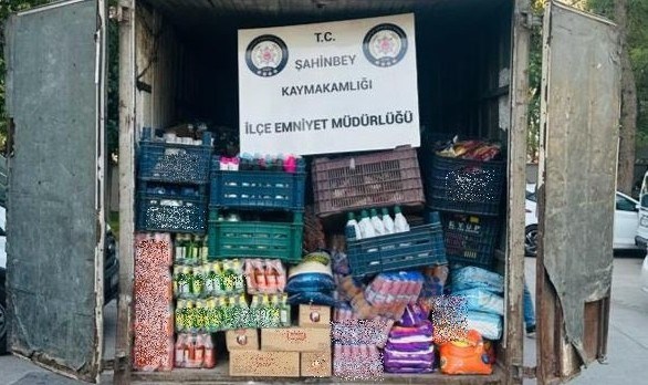 Gaziantep'te 2,5 milyon liralık çalıntı malzeme ele geçirildi