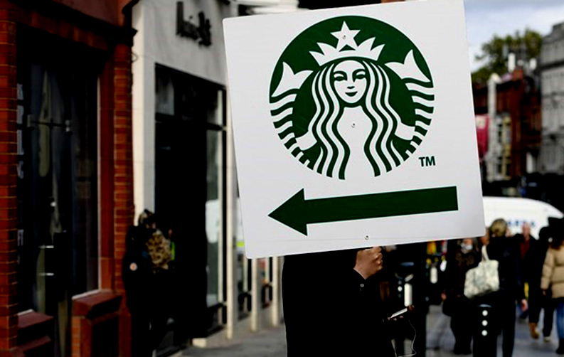 Starbucks’tan Filistin’e destek paylaşımlarına dava