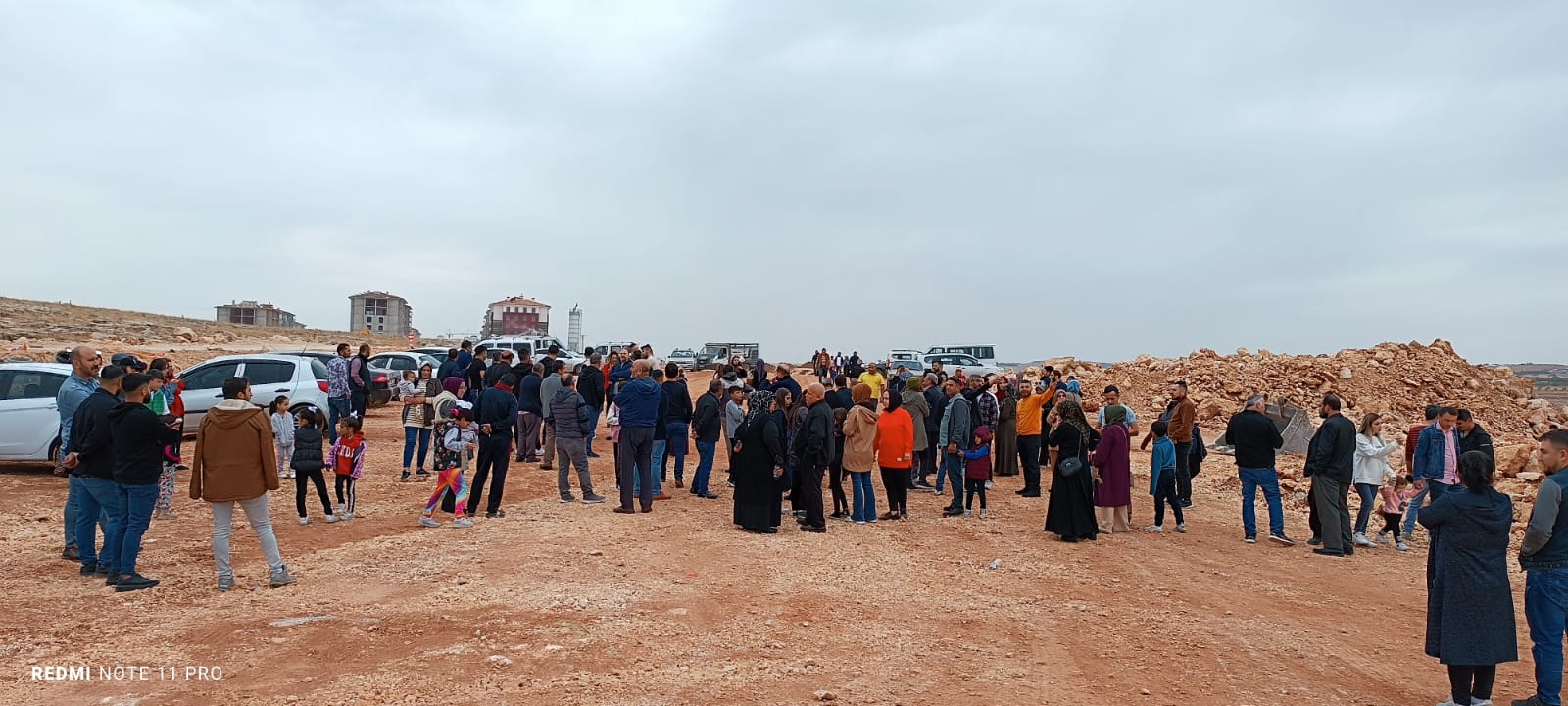 Gaziantep'te TOKİ mağdurları eylem yaptı