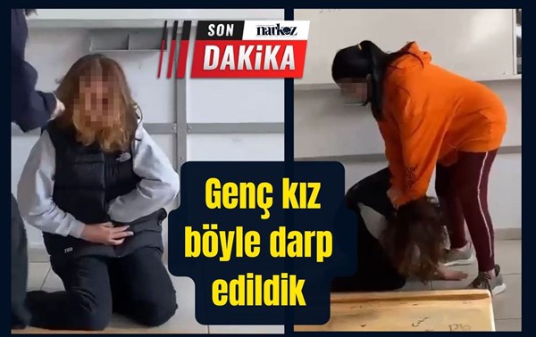 Sınıfta şiddet: Genç kız böyle darp edildi