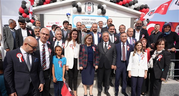 Gaziantep Oğuzeli Beşiktaş İlkokulu’nun açılış töreni yapıldı