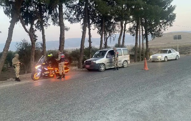 Gaziantep İl Jandarma Komutanlığı asayiş uygulamalarında bin 739 araç trafikten men edildi