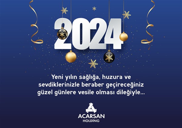 Acarsan Holding'ten yeni yıl mesajı