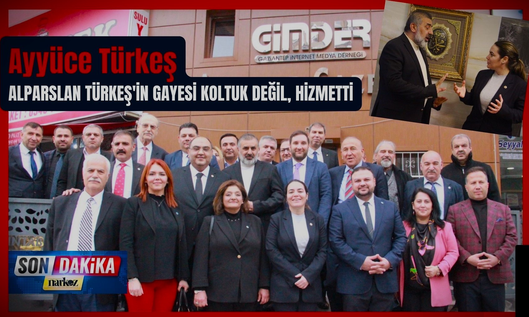 İYİ Parti GİMDER'i ziyaret etti: Ayyüce Türkeş: "Siyaset nefes alacak" dedi