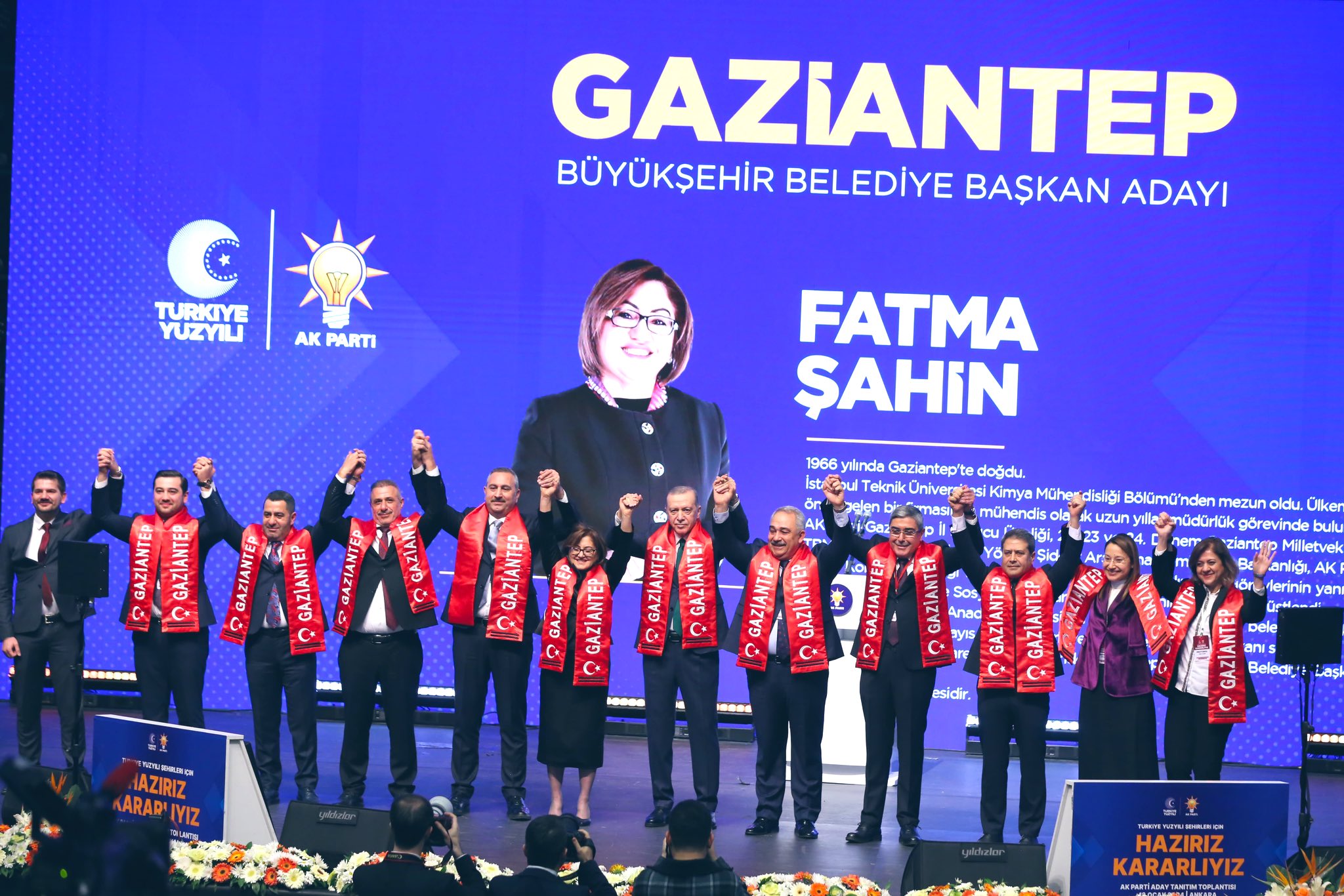  Fatma Şahin, Gaziantep Büyükşehir Belediye Başkan Adayı