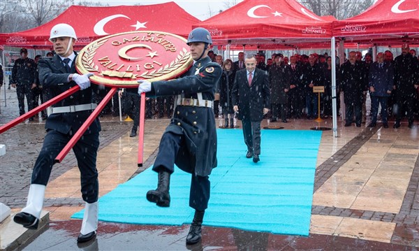 Atatürk'ün Gaziantep'e gelişinin 91'inci yıldönümü coşkuyla kutlandı