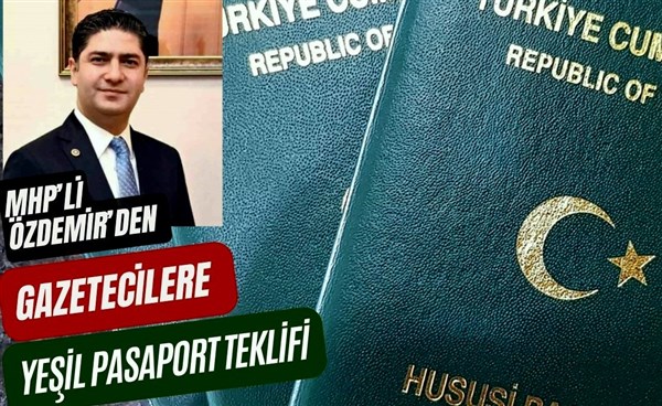 Gazeteciler için yeşil pasaport kanun teklifi TBMM’de