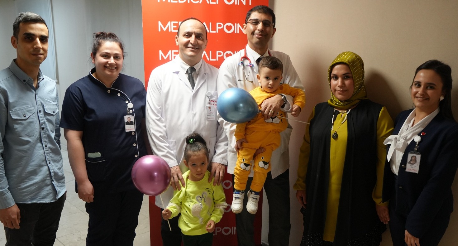 Minik Süleyman Medical Point'te sağlığına kavuştu