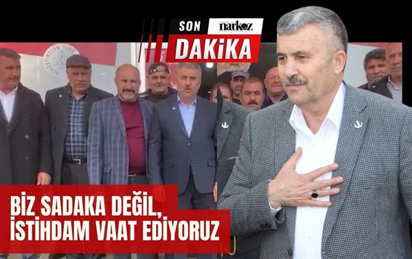 Nihat Arslan, "Halfeti'ye sadaka değil, İstihdam vaat ediyoruz"