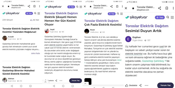 ENERJİSA Vatandaşı soğukta bırakmaya devam ediyor