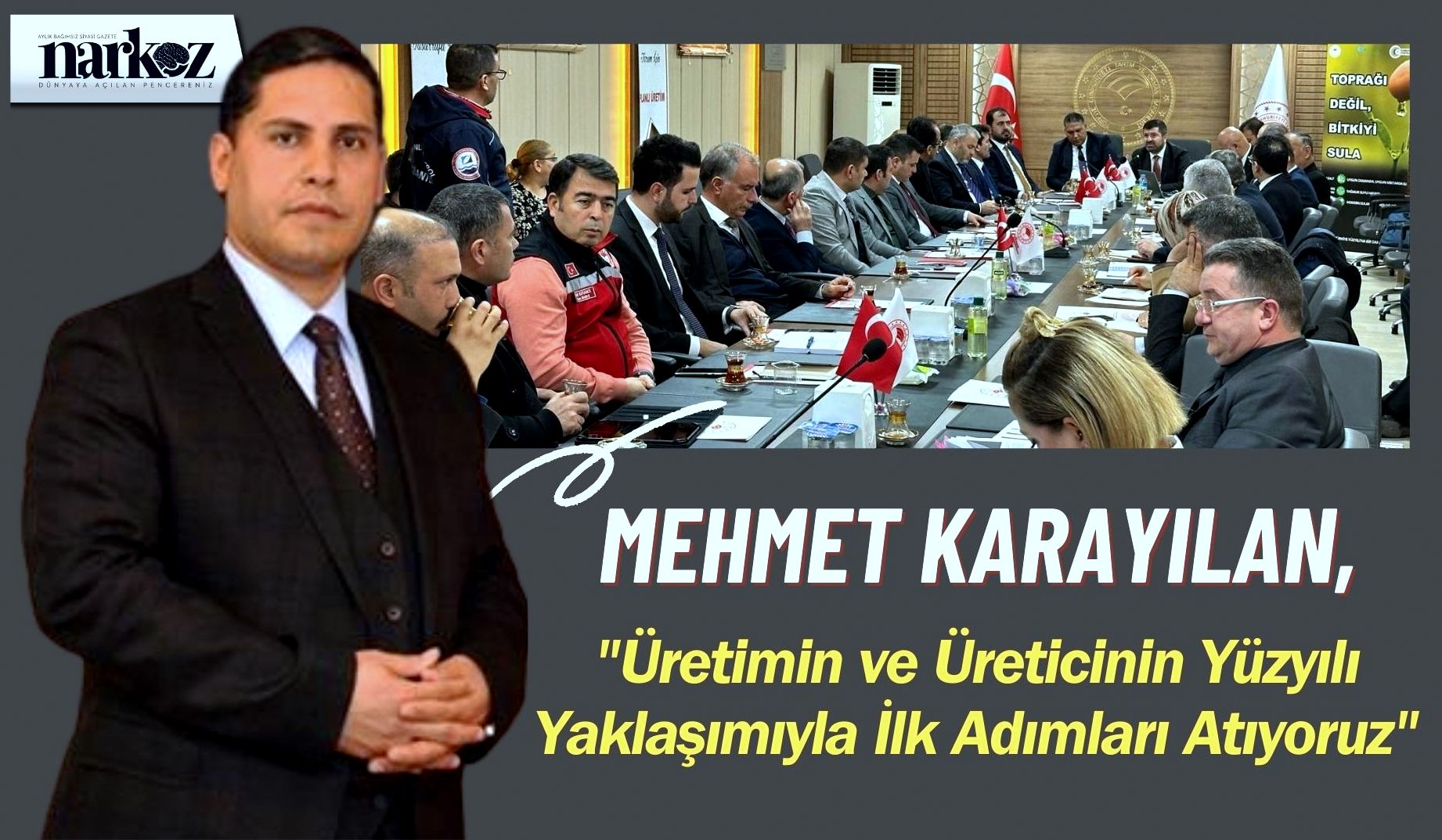 Mehmet Karayılan, "Üretimin ve Üreticinin Yüzyılı Yaklaşımıyla İlk  Adımları Atıyoruz"