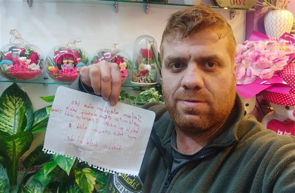 Gaziantep'te duygulandıran not