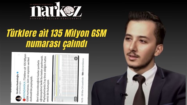 Türklere ait 135 Milyon GSM numarası, isim ve soyisim verileri darkweb'de paylaşıldı