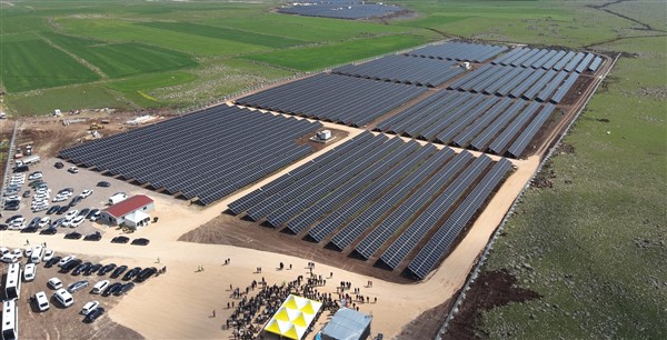 27 Megavatlık Güneş Enerjisi Santrali 11 MW'lık bölümü hizmet vermeye başladı