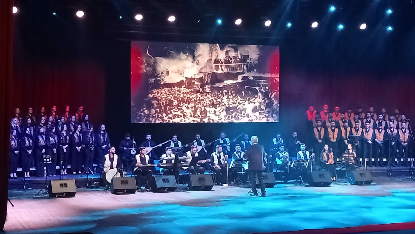 "GAZİ'M ANTEP" Türk Halk Müziği Konseri büyüledi